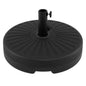 27KG Water and Sand Fillable Umbrella Stand with Built-in Handle