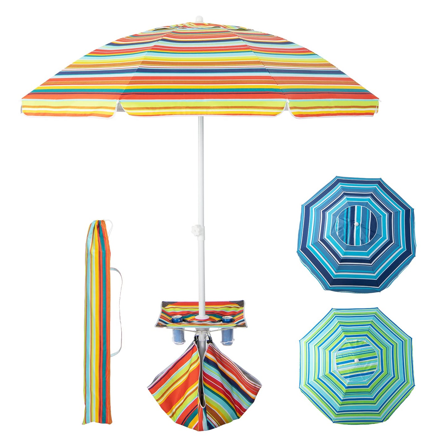 GiantexUK 2M Beach Umbrella