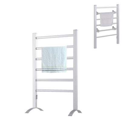 2-in-1 Electric Towel Warmer with 6 Bars