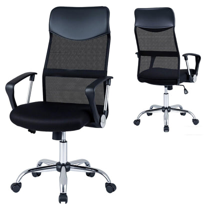 Mesh Office Chair, Height Adjustable Ergonomic Computer Desk Chairs with Casters
