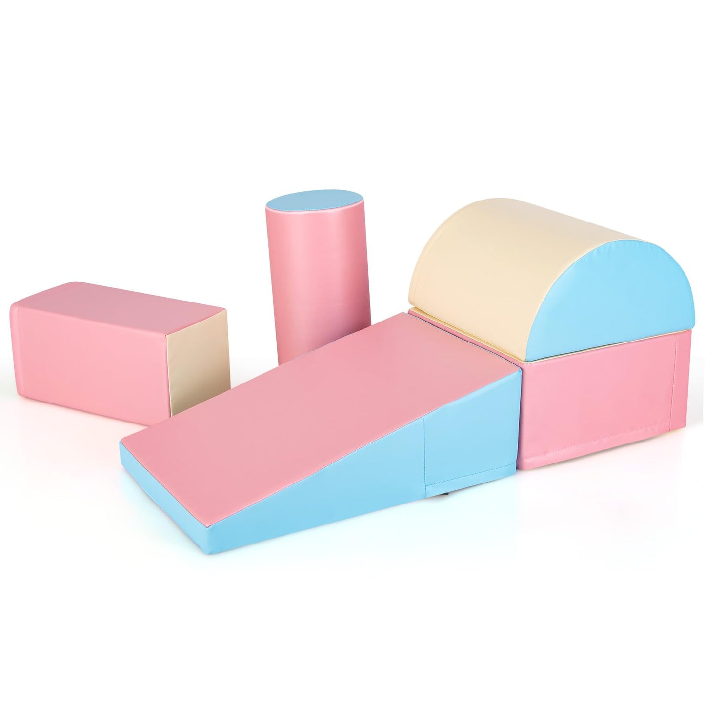 5-Piece Soft Waterproof Kids Climb and Crawl Activity Playset