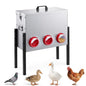 26L Automatic Chicken Feeder, 19 Capacity Galvanized Poultry Feeder