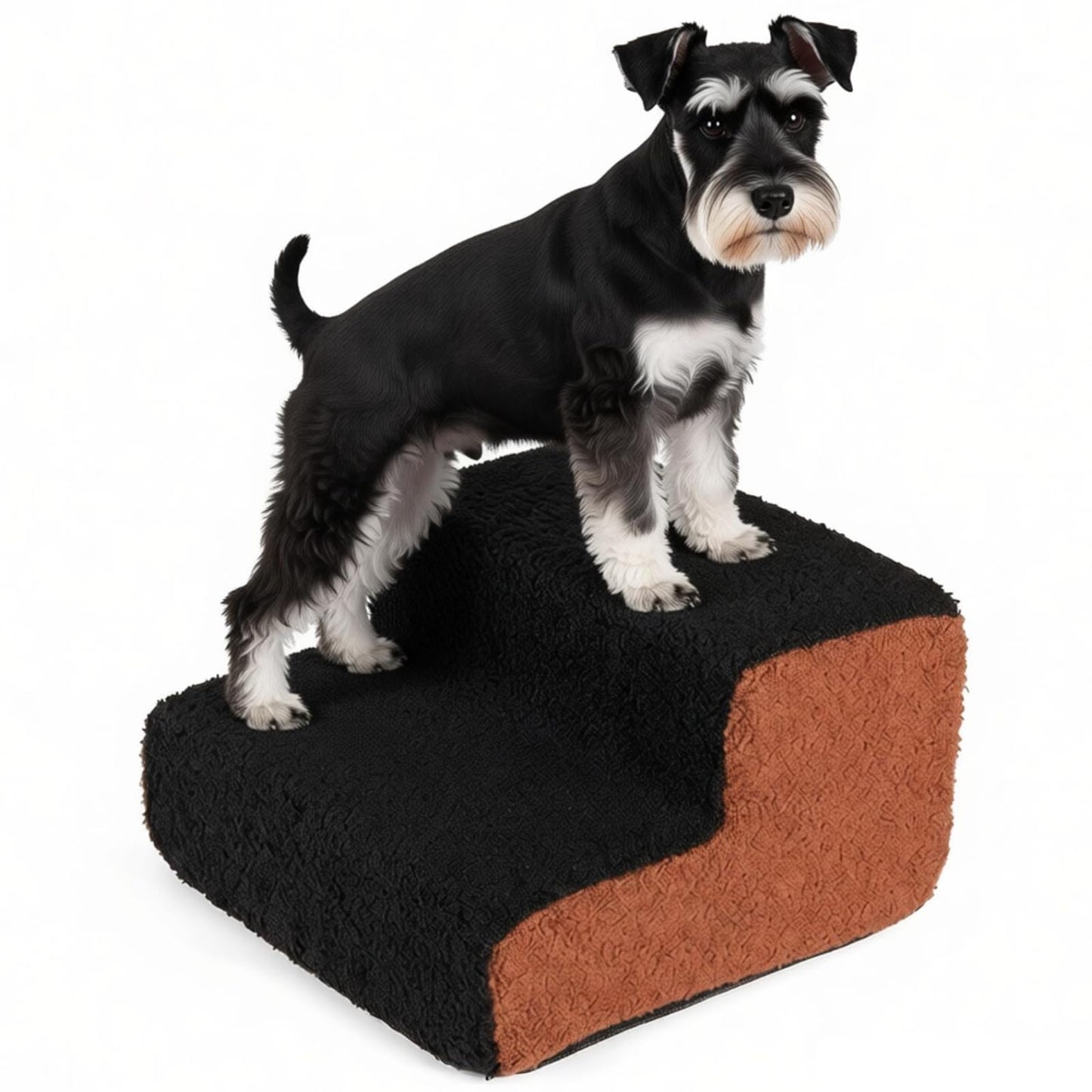 Dog Ladder with Removable Cover and Non-Slip Bottom