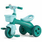 Kids Tricycle, Toddler Trike with Limited Steering, Ergonomic Seat, Bell