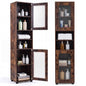 Tall Bathroom Cabinet, Freestanding Storage Cupboard
