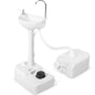 Portable Camping Sink with Rolling Wheels and Running Faucet