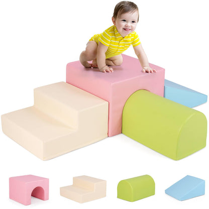 Climb and Crawl Foam Block Play Set for Infant Baby and Toddlers