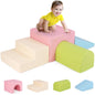 Climb and Crawl Foam Block Play Set for Infant Baby and Toddlers