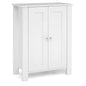 Bathroom Storage Cabinet, Freestanding Storage Cupboard with Double Doors