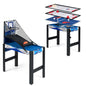 Multi Games Table, 6 in 1 Combo Tables with Air Hockey, Billiards, Table Tennis