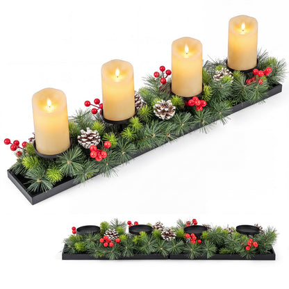 Christmas Table Centrepiece, Xmas Tabletop Decorations
