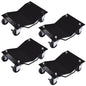GiantexUK 24 Pack Tire Wheel Dollies, 1360/2720KG Heavy Duty Car Tire Skates Positioning Trolley with Wheels
