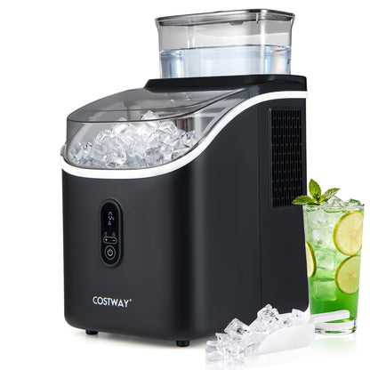 Ice Maker Countertop, 15kg/24H, 16Cubes/6 Mins, 13 Ice Thickness