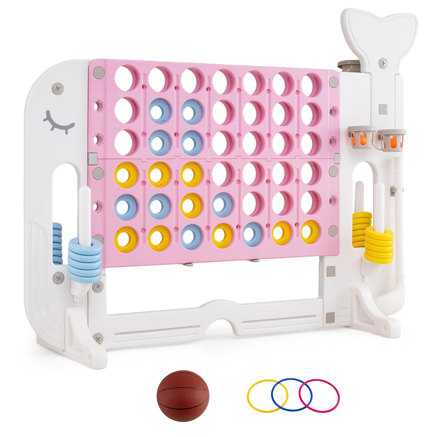 Giant 4-to-Score Game Set, Jumbo Connect Four Game