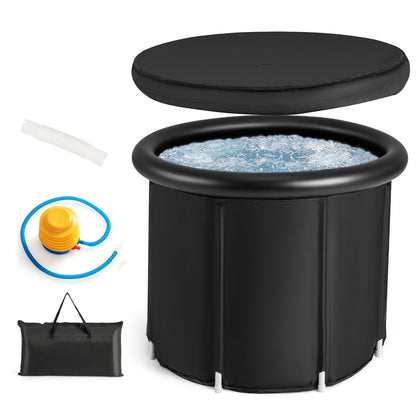Ice Bath Tub, 400L Large Portable Outdoor Cold Plunge Pool Recovery Pod