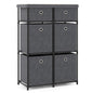 Chest of 6/9 Drawers Home Metal Frame Storage Organizer Unit