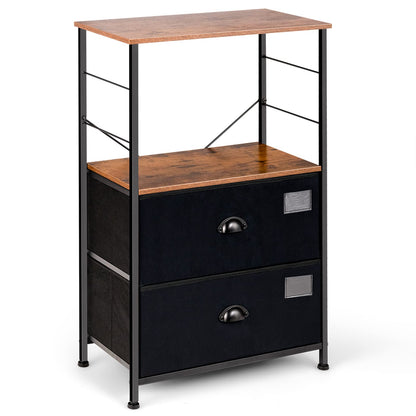 Metal Frame Cabinet Organiser for Home Bedroom