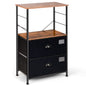 Metal Frame Cabinet Organiser for Home Bedroom