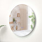 Wall-Mounted Vanity Makeup Mirror with 3-Color Dimmable Lights Touch Switch