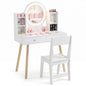 Kids Dressing Table, Girls Vanity Set