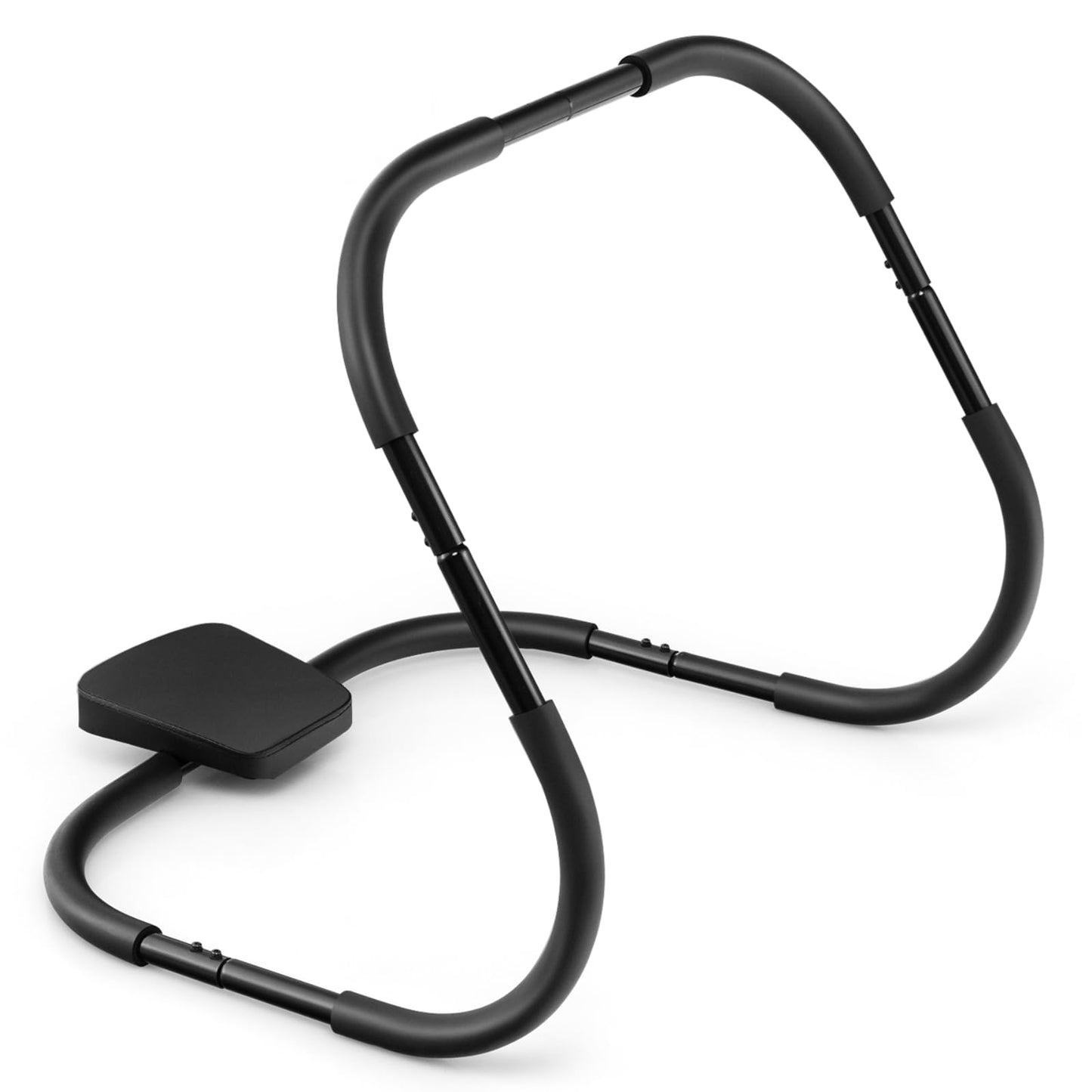 AB Abdominal Cruncher with Padded Headrest and Foam Handle