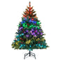 Artificial Christmas Tree Hinged Xmas Tree with Branch TipsA and Natural Pine Cones