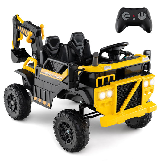 4WD Electric Truck Construction Vehicle with Remote Control