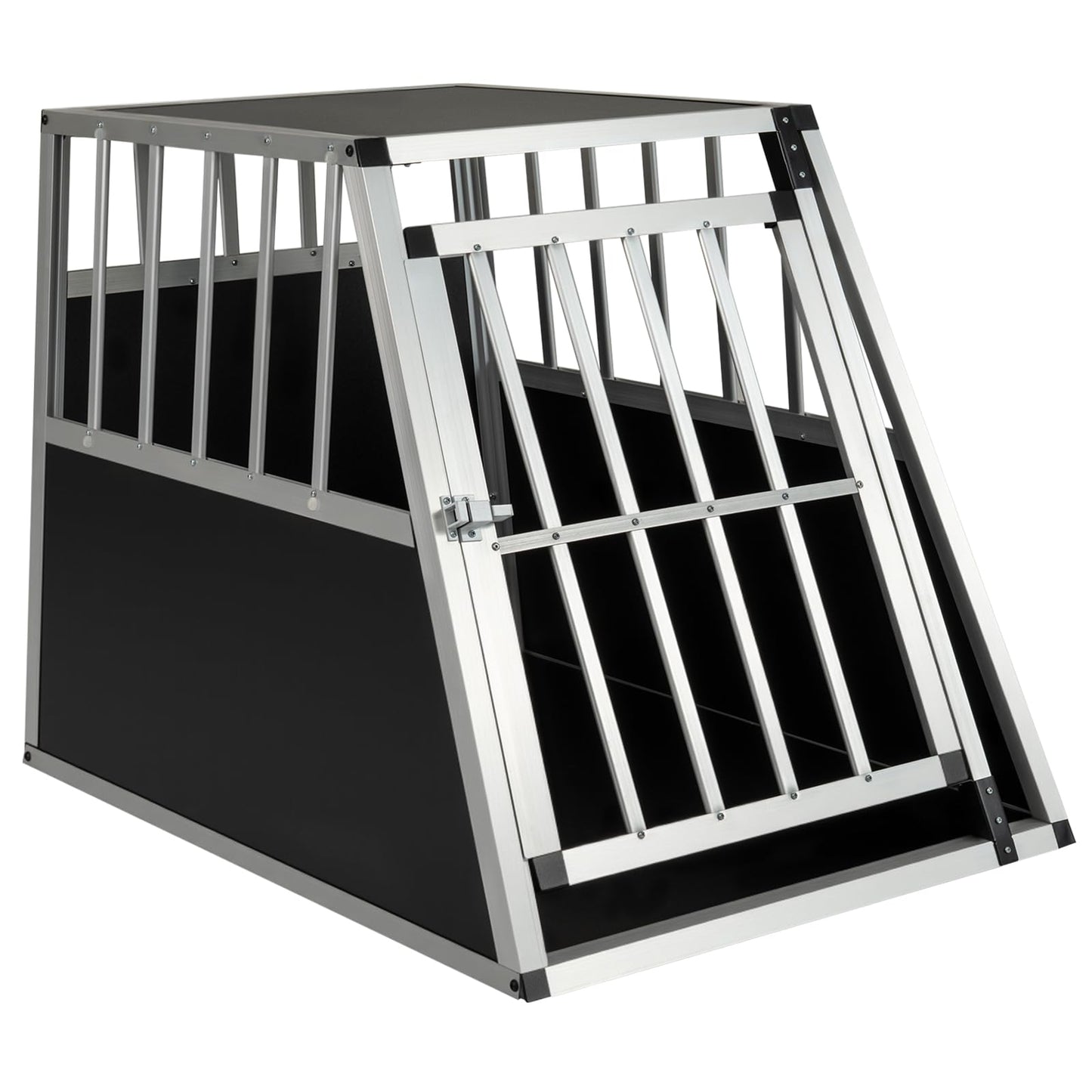 Aluminum Dog Transport Box with Lockable Door