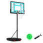 Pool Basketball Hoop with LED 8-Height Adjustable Swimming Pool Basketball