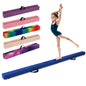8 FT Folding Gymnastic Beam with Anti-slip Base for Toddler
