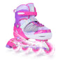 Kids Inline Skates for Boys & Girls, 4 Sizes Adjustable Blades Roller Skates