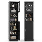 Freestanding Storage Cupboard with 5 Adjustable Shelves and 2 Doors