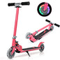Kids Kick Scooter, Light Up LED 2 Wheeled Scooters for Ages 4 to 13 Children Girls Boys