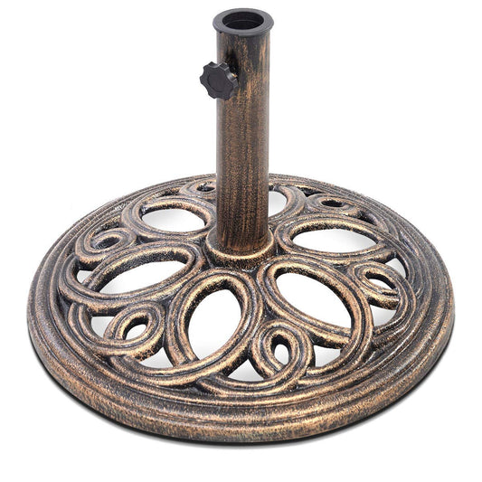 11KG Round Umbrella Base Stand with Premium Cast Iron