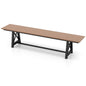 183cm Extra Long All-Weather HDPE Patio Loveseat Park Bench