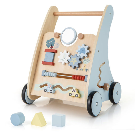 7 in 1 Toddler Push Along Toy with Activity Center