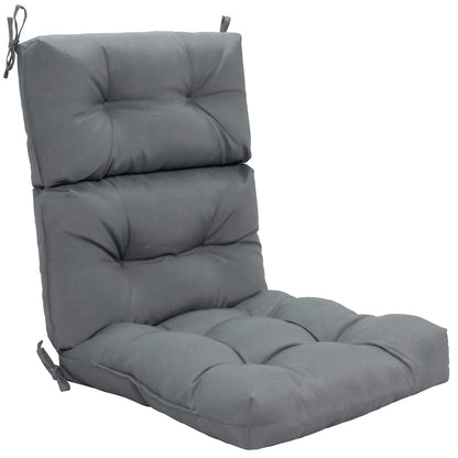 Thick Rocking Chaise Lounge Chair Pad with Non-Slip Rope Belts