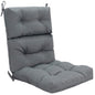 Thick Rocking Chaise Lounge Chair Pad with Non-Slip Rope Belts
