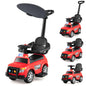 3 in 1 Kids Ride on Push Car, Push Along Car with Light