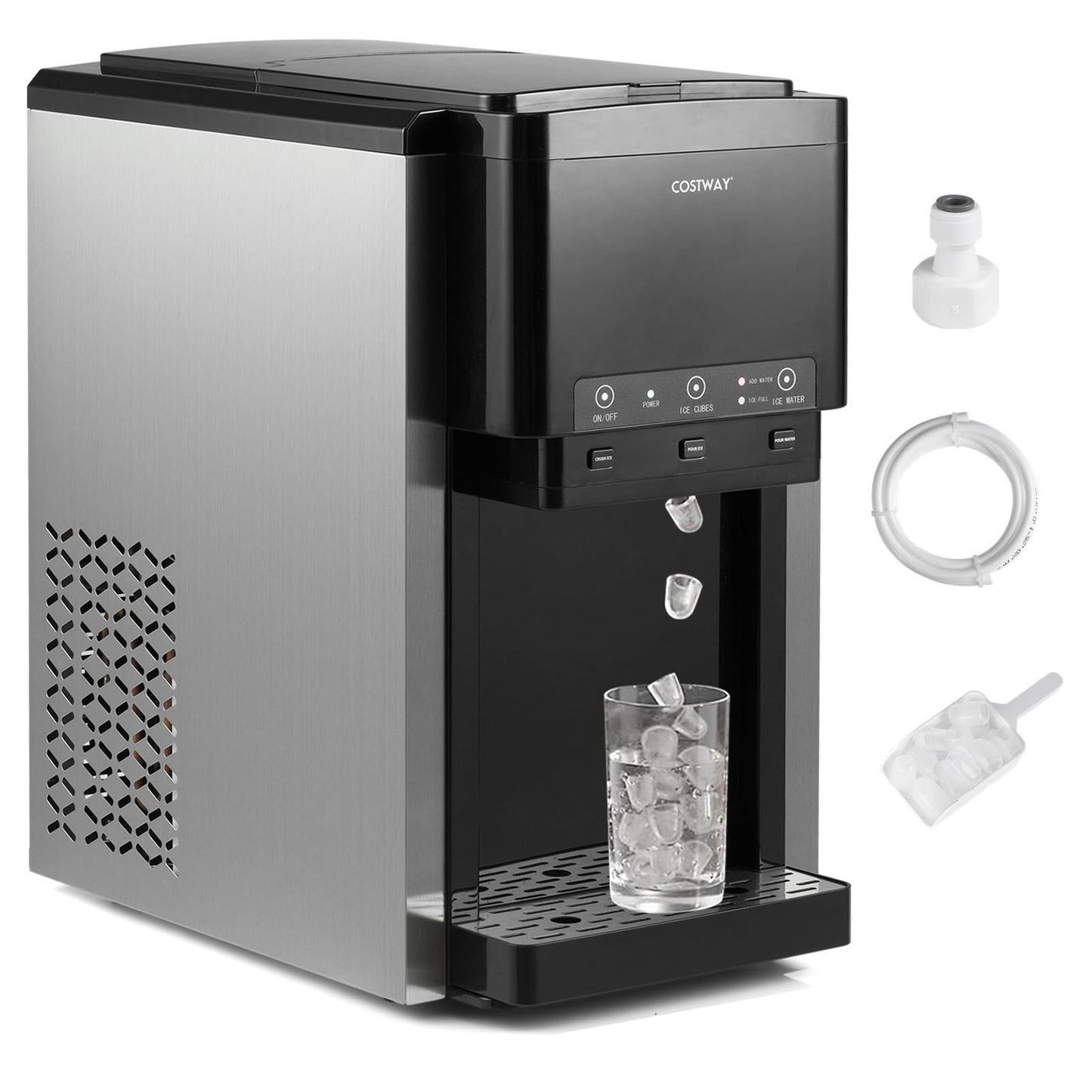 3-in-1 Water Dispenser with 20 kg Daily Output and Auto Add Water