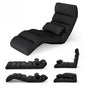 Folding Sofa Bed, 5-Position Adjustable Lazy Floor Sofa Chair Bed