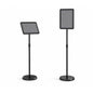 Height Adjustable Sign Holder Stand with Snap-Open Frame