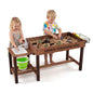 Sensory Table with Water Pump & Sink, Toddler Activity Table