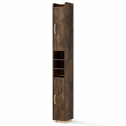 Tall Bathroom Cabinet, Slim Bathroom Storage