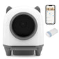 Self-Cleaning Cat Litter Box, 80L Large Capacity Electric Automatic Cat Toilet