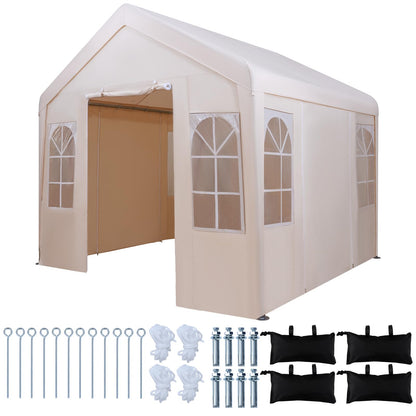 3 x 3 m Heavy Duty Garden Gazebo, Large Marquee Party Tent