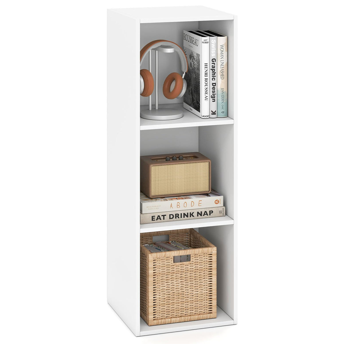 3/4/6/9-cube Bookcase, Space-Saving