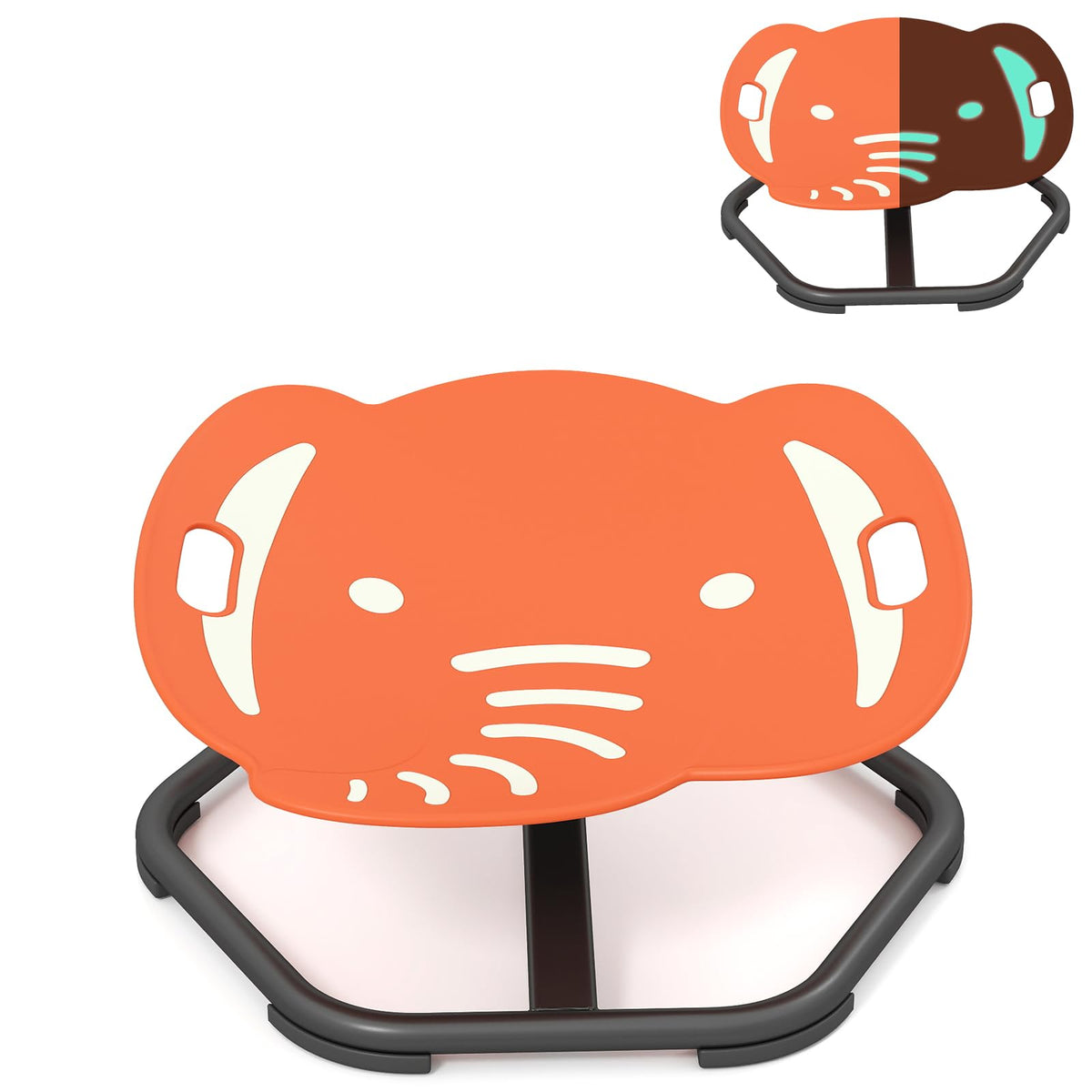 Kids Spinning Chair, Glow-in-the-Dark Swivel Chair
