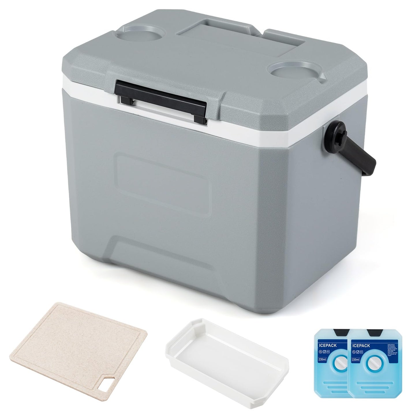 Hard Cooler Ice Chest Box for Cold/Hot Food & Drink