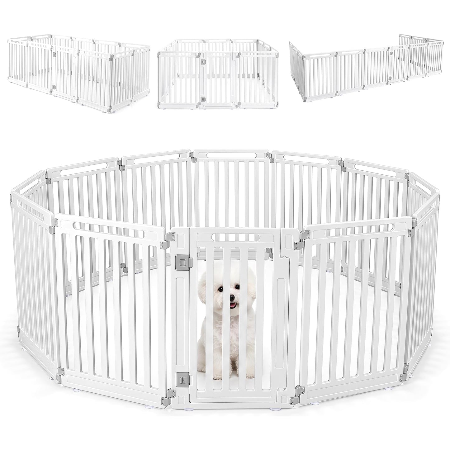 Plastic Dog Playpen, Pet Puppy Play Pen